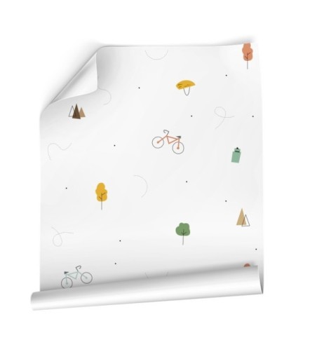 Papel Autoadhesivo Bike - 1 tiras de 650x2600mm