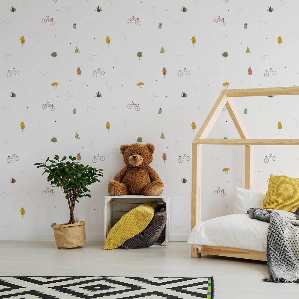 Papel Autoadhesivo Bike - 4 tiras de 650x2600mm