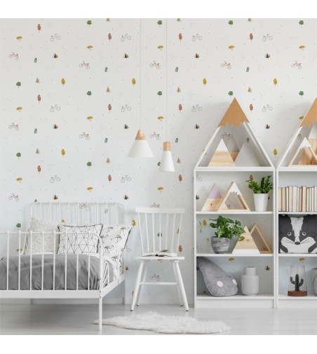 Papel Autoadhesivo Bike - 4 tiras de 650x2600mm