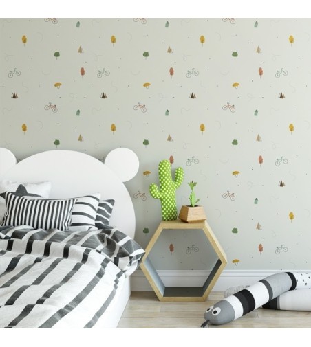 Papel Autoadhesivo Bike - 4 tiras de 650x2600mm