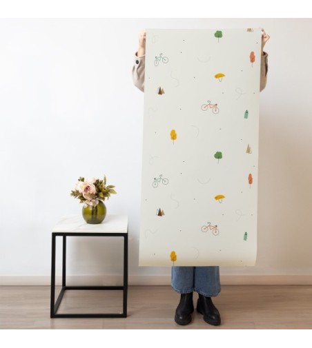 Papel Autoadhesivo Bike - 4 tiras de 650x2600mm