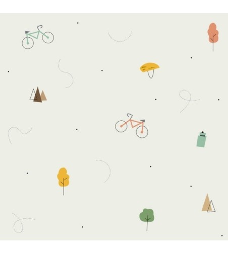 Papel Autoadhesivo Bike - 4 tiras de 650x2600mm