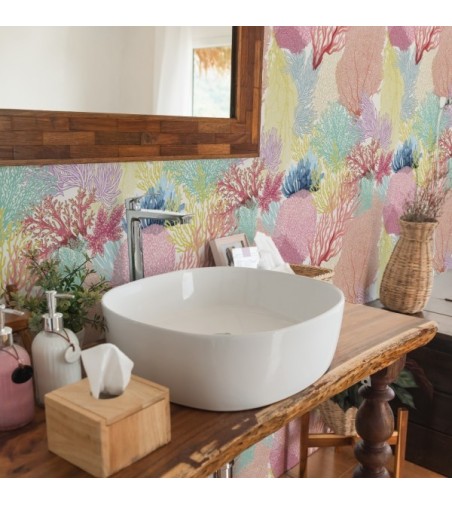 Papel Autoadhesivo Coral - 1 tiras de 650X2800mm