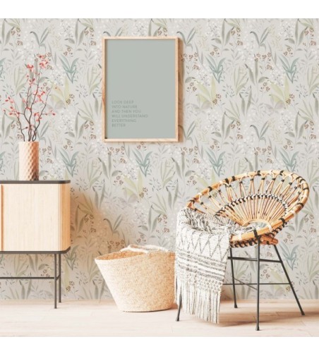 Papel Autoadhesivo Cornelia Verde - 1 tiras de 650X2800mm