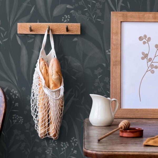 Papel Autoadhesivo Cornelia Verde - 8 tiras de 650x2600mm