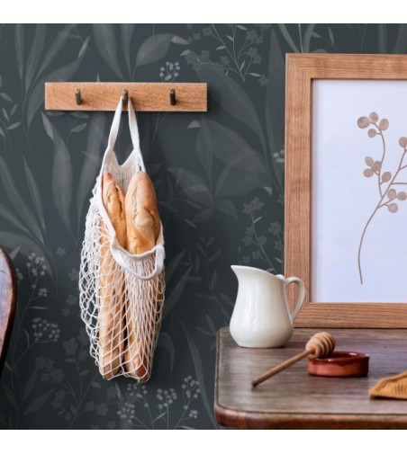 Papel Autoadhesivo Cornelia Verde - 8 tiras de 650x2600mm