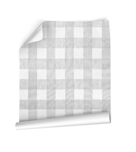 Papel Autoadhesivo Cuadro Vichy - 1 tiras de 650x2600mm