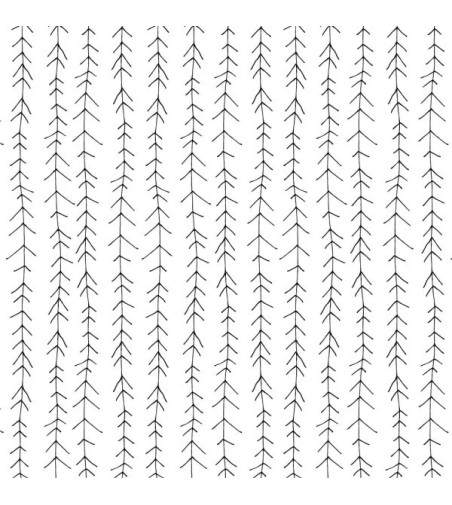Papel Autoadhesivo Cute Arrows Negro - 4 tiras de 650x2600mm