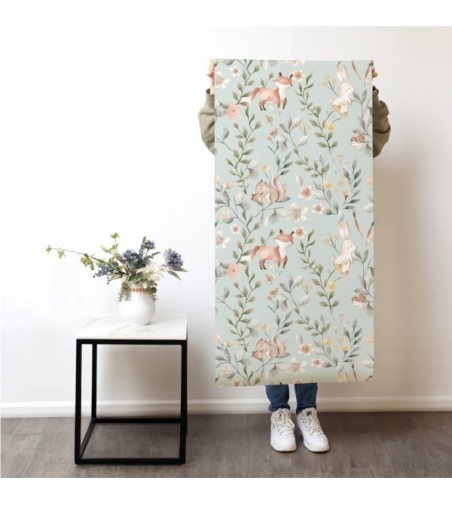 Papel Autoadhesivo Cute Forest by Elena Tablada - 1 tiras de 650x2600mm