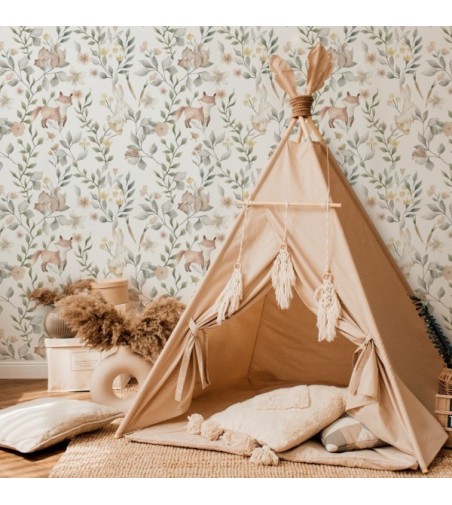 Papel Autoadhesivo Cute Forest by Elena Tablada - 1 tiras de 650x2600mm