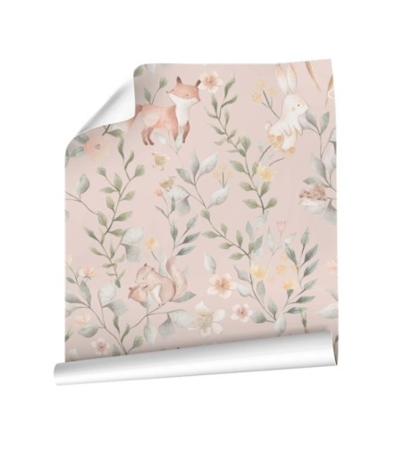 Papel Autoadhesivo Cute Forest by Elena Tablada - 1 tiras de 650x2600mm