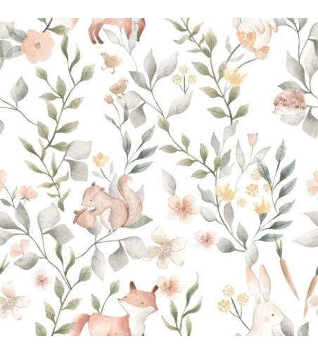 Papel Autoadhesivo Cute Forest by Elena Tablada - 1 tiras de 650x3000mm