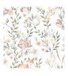 Papel Autoadhesivo Cute Forest by Elena Tablada - 1 tiras de 650x3000mm