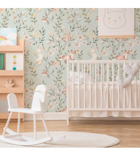 Papel Autoadhesivo Cute Forest by Elena Tablada - 1 tiras de 650x3000mm