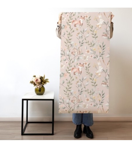 Papel Autoadhesivo Cute Forest by Elena Tablada - 1 tiras de 650x3000mm