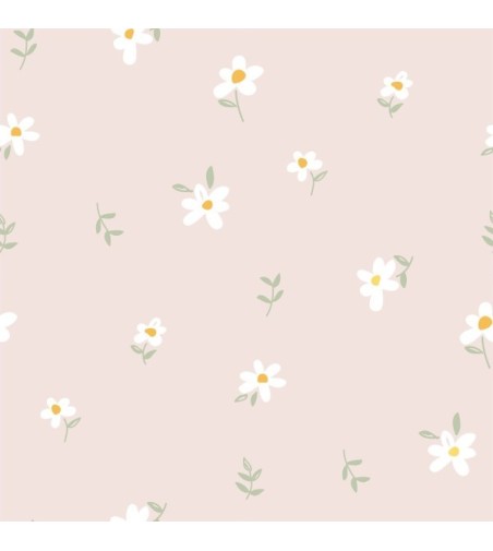 Papel Autoadhesivo Daisy - 5 tiras de 650x2600mm