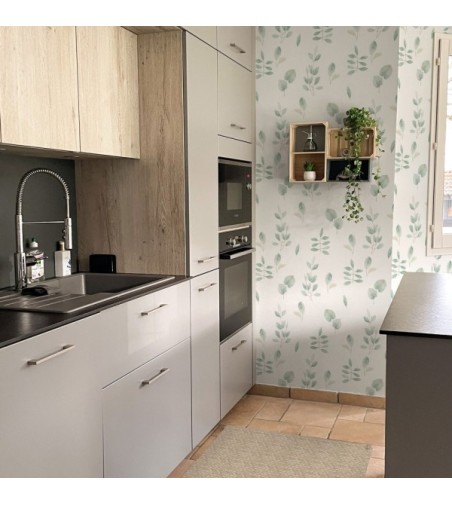 Papel Autoadhesivo Eucalipto - 1 tiras de 650x2600mm