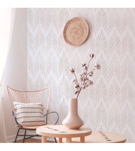 Papel Autoadhesivo Filigrana Beige - 1 tiras de 650X2800mm