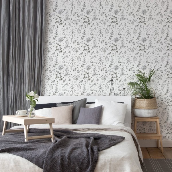 Papel Autoadhesivo Garden - 6 tiras de 650x2600mm