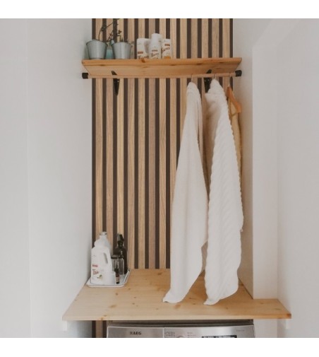 Papel Autoadhesivo Madeira by Elena Tablada - 2 tiras de 650x2600mm