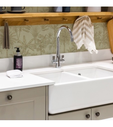 Papel Autoadhesivo Musa Verde - 1 tiras de 650x2600mm