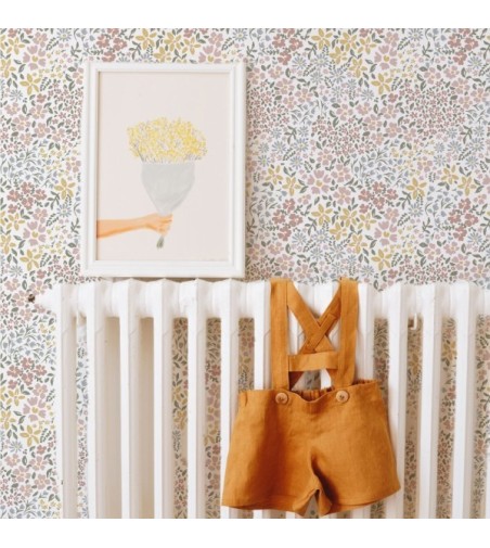 Papel Autoadhesivo Nana - 3 tiras de 650x3000mm