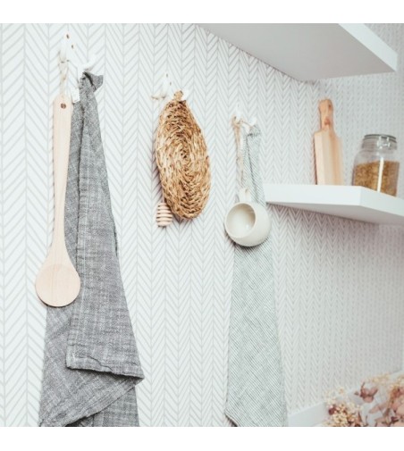 Papel Autoadhesivo Nane Gris - 1 tiras de 650x2600mm