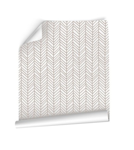 Papel Autoadhesivo Nane Marrón - 4 tiras de 650x2600mm