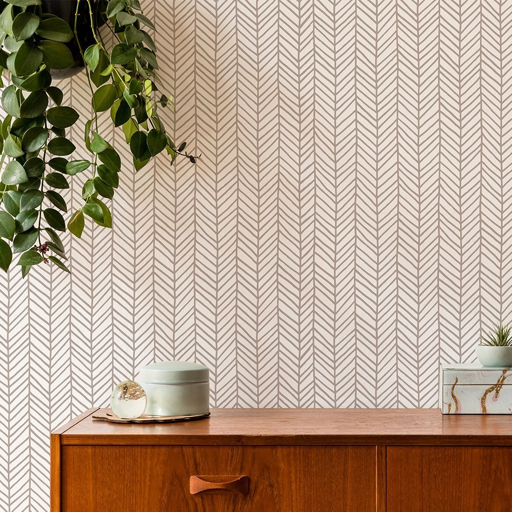 Papel Autoadhesivo Nane Marrón - 4 tiras de 650x2600mm