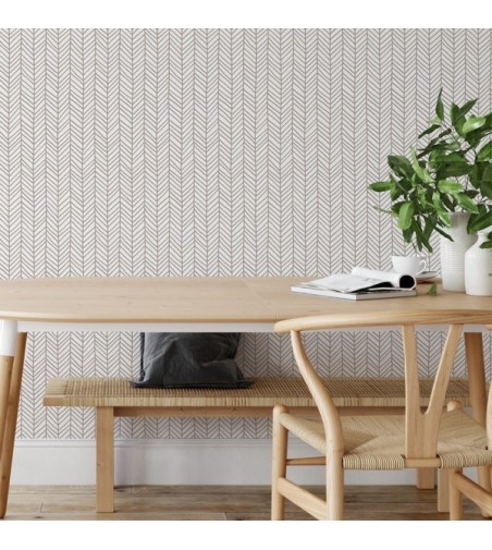 Papel Autoadhesivo Nane Marrón - 4 tiras de 650x2600mm