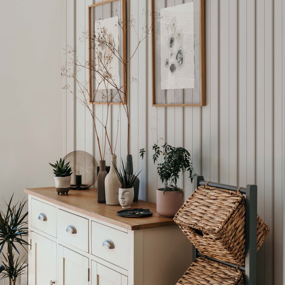 Papel Autoadhesivo Old Basics Marrón - 1 tiras de 650x2600mm