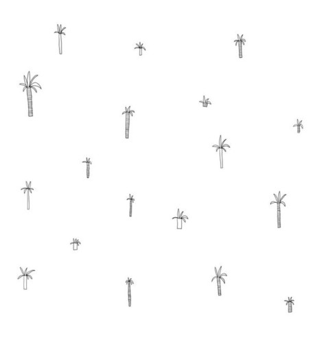 Papel Autoadhesivo Palmeritas - 7 tiras de 650x2600mm