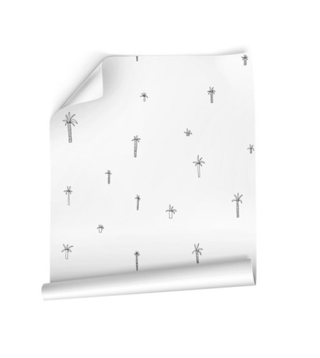 Papel Autoadhesivo Palmeritas - 7 tiras de 650x2600mm