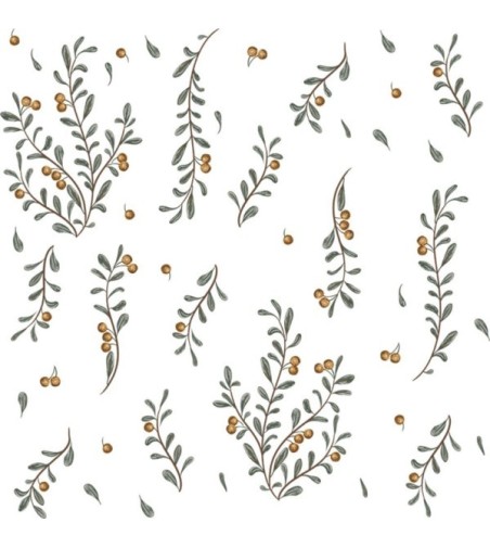 Papel Autoadhesivo Ramas Paraíso - 2 tiras de 650x2600mm