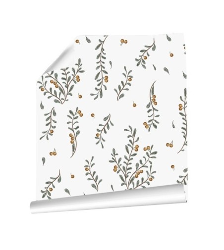 Papel Autoadhesivo Ramas Paraíso - 2 tiras de 650x2600mm