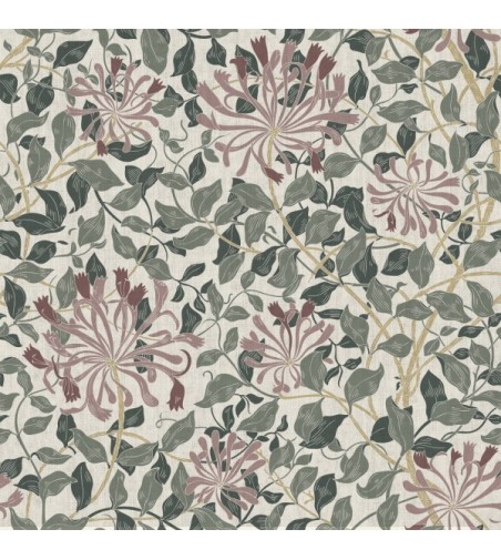 Papel Autoadhesivo Red Flowers - 4 tiras de 650x2600mm