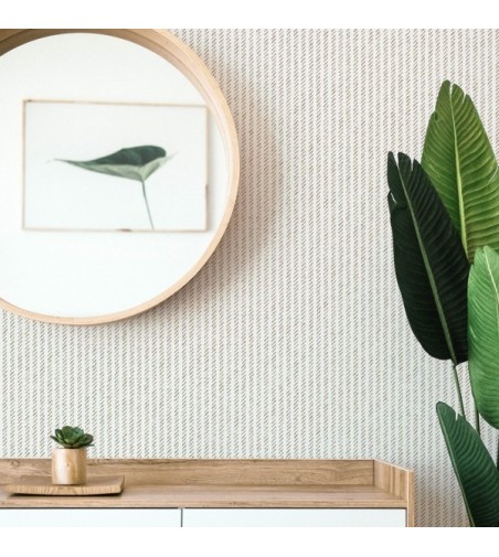 Papel Autoadhesivo Tweed Crema- 9 tiras de 650x2600mm