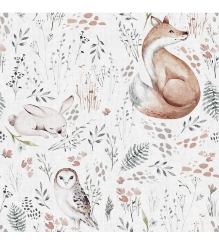 Papel Autoadhesivo Wild And Free White - 1 tiras de 650x2600mm