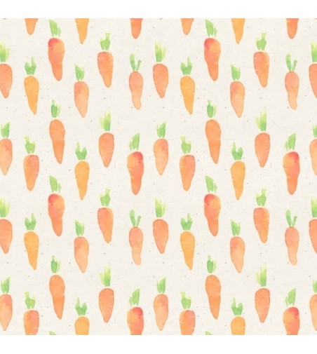 Papel Autoadhesivo Zanahorias - 4 tiras de 650x2600mm