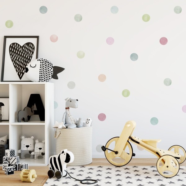 MaxiRoll 32x200 cm Bolitas Pastel