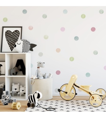 MaxiRoll 32x200 cm Bolitas Pastel