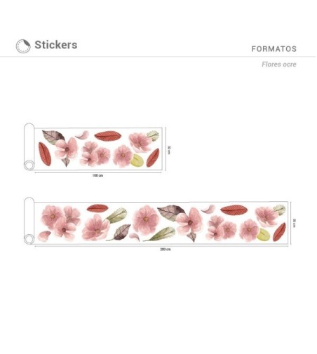 MaxiRoll 32x200 cm Flores Siena