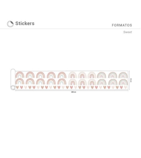 MaxiRoll 32x200 cm Sticker Sweet