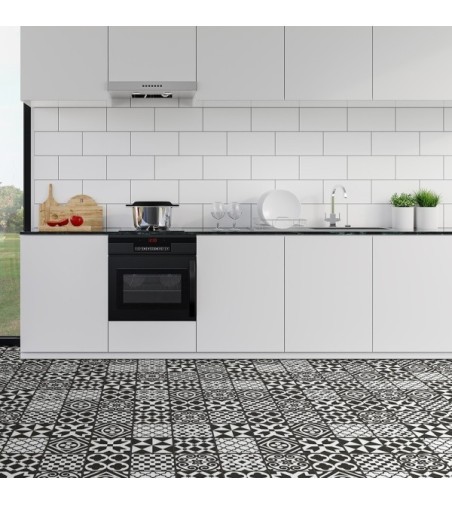 Suelo Vinílico Tujar Black 200x200cm