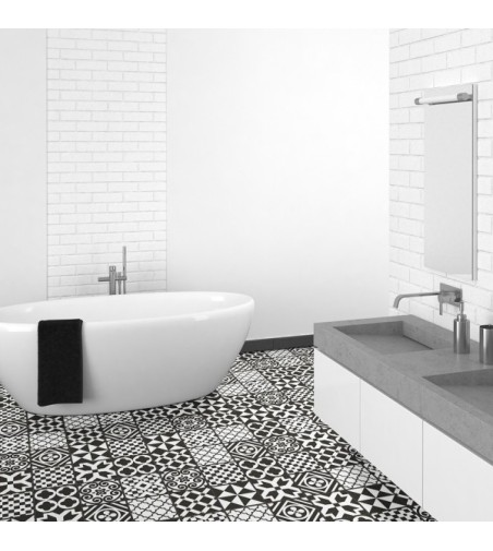 Suelo Vinílico Tujar Black 200x200cm