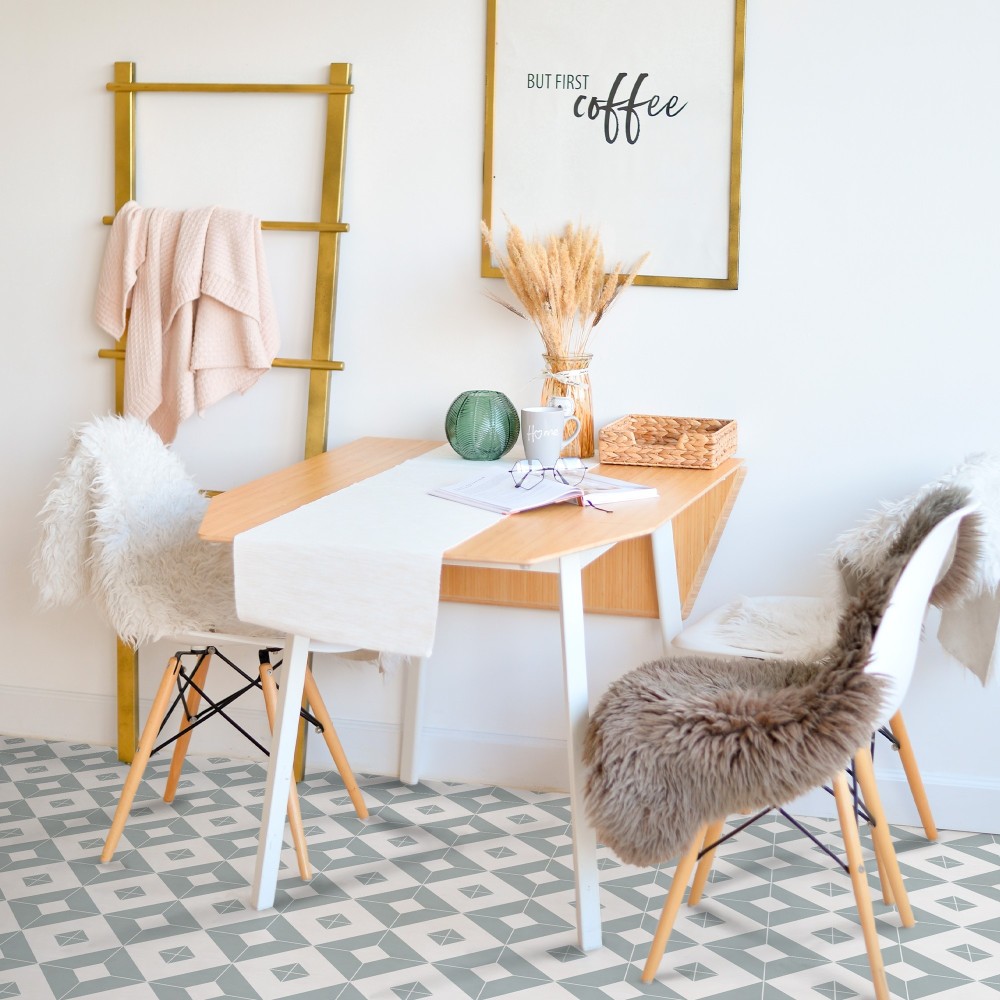 Suelo Vinílico Azalar Bleu 200x400cm