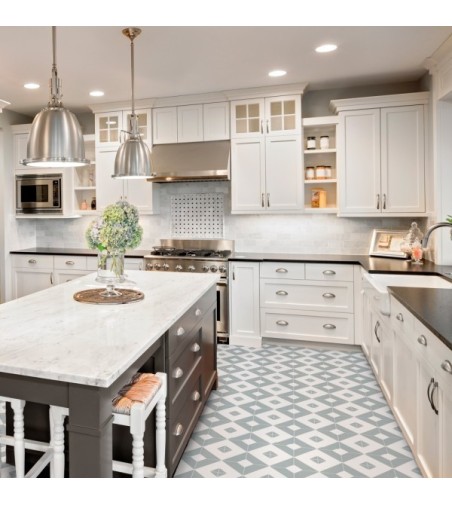 Suelo Vinílico Azalar Bleu 200x400cm