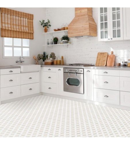 Suelo Vinílico Bento Beige 200x200cm