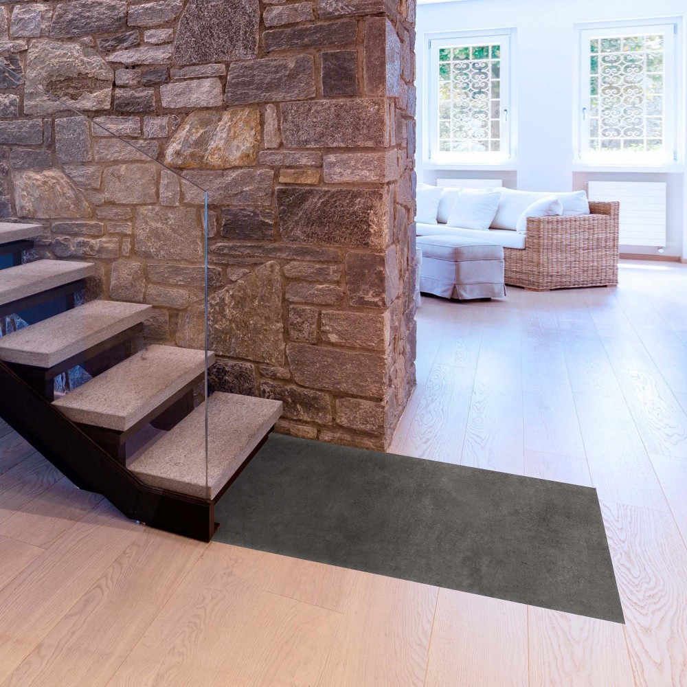 Suelo Vinílico Cemento Grey 200x400cm