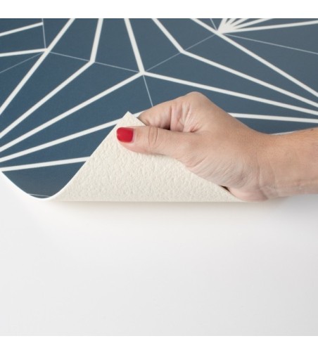 Suelo Vinílico Delmare Azul Noche 200x200cm